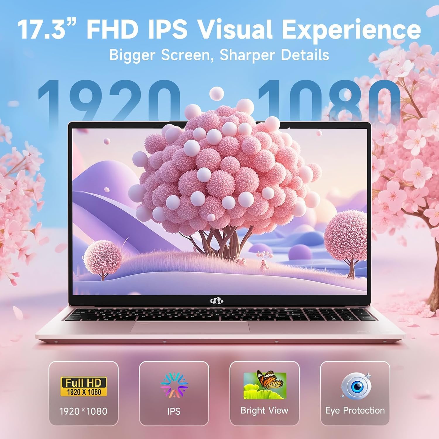 NIMO 17.3" AI Ready Gaming Laptop, Latest AMD Ryzen 5 CPU(Beat R5 7430U) - Image 3