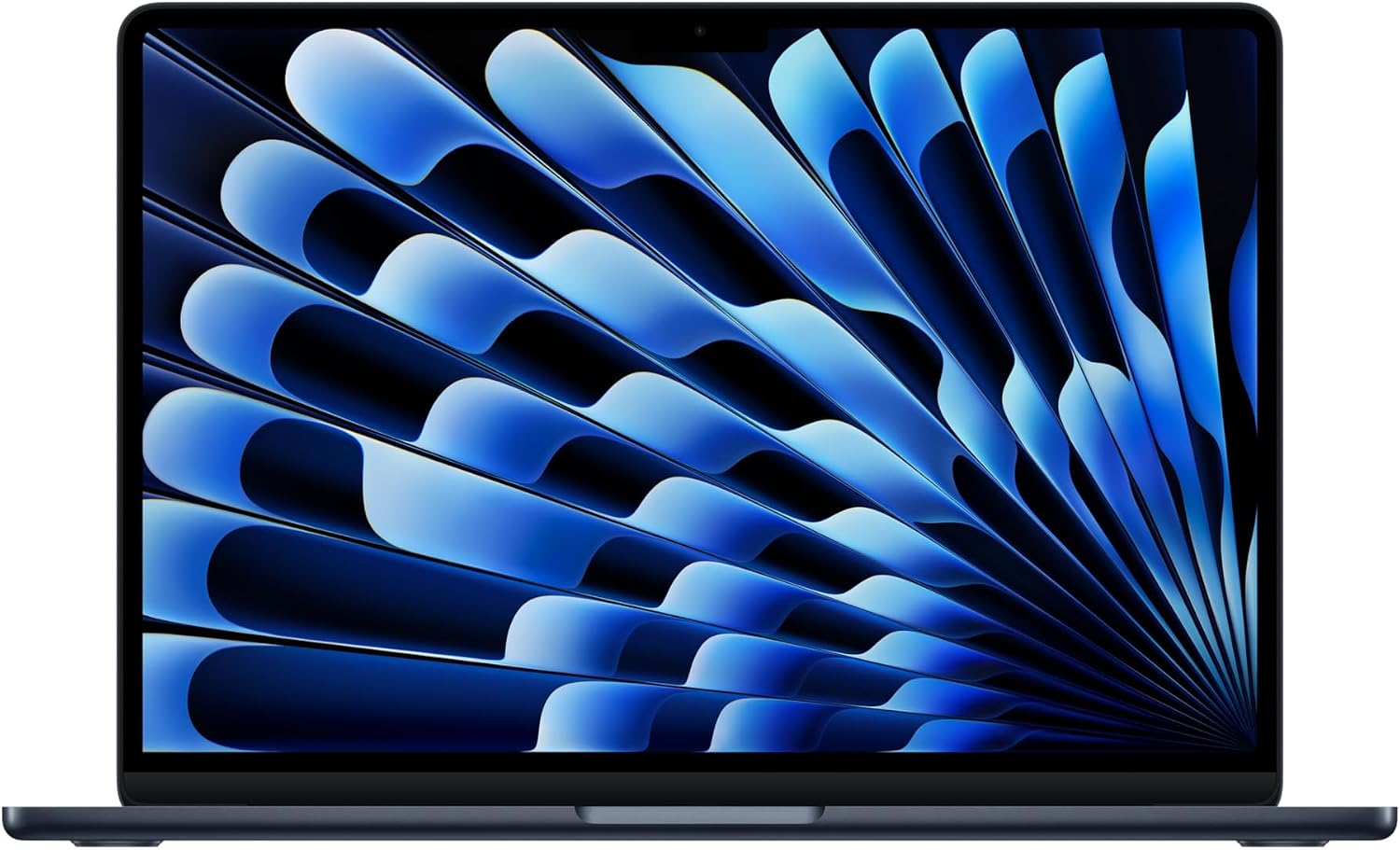 Apple 2026 MacBook Air 13-inch Laptop with M5 chip: Built for AI, 13.6-inch Liquid Retina Display, 16GB Unified Memory, 1TB SSD, 12MP Center Stage Camera, Touch ID, Wi-Fi 7; Midnight