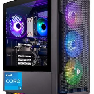 Skytech Gaming Shadow Gaming PC, Intel i5 13400F 2.5GHz, NVIDIA RTX 5060, 1TB NVMe SSD, 16GB DDR5 RAM 6000, 650W Gold PSU, Wi-Fi, Win 11, Desktop