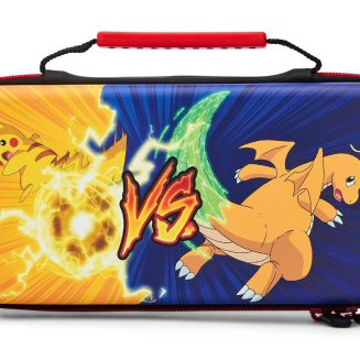 PowerA Protection Case for Nintendo Switch - OLED Model, Nintendo Switch and Nintendo Switch Lite - Pokémon: Pikachu vs. Dragonite