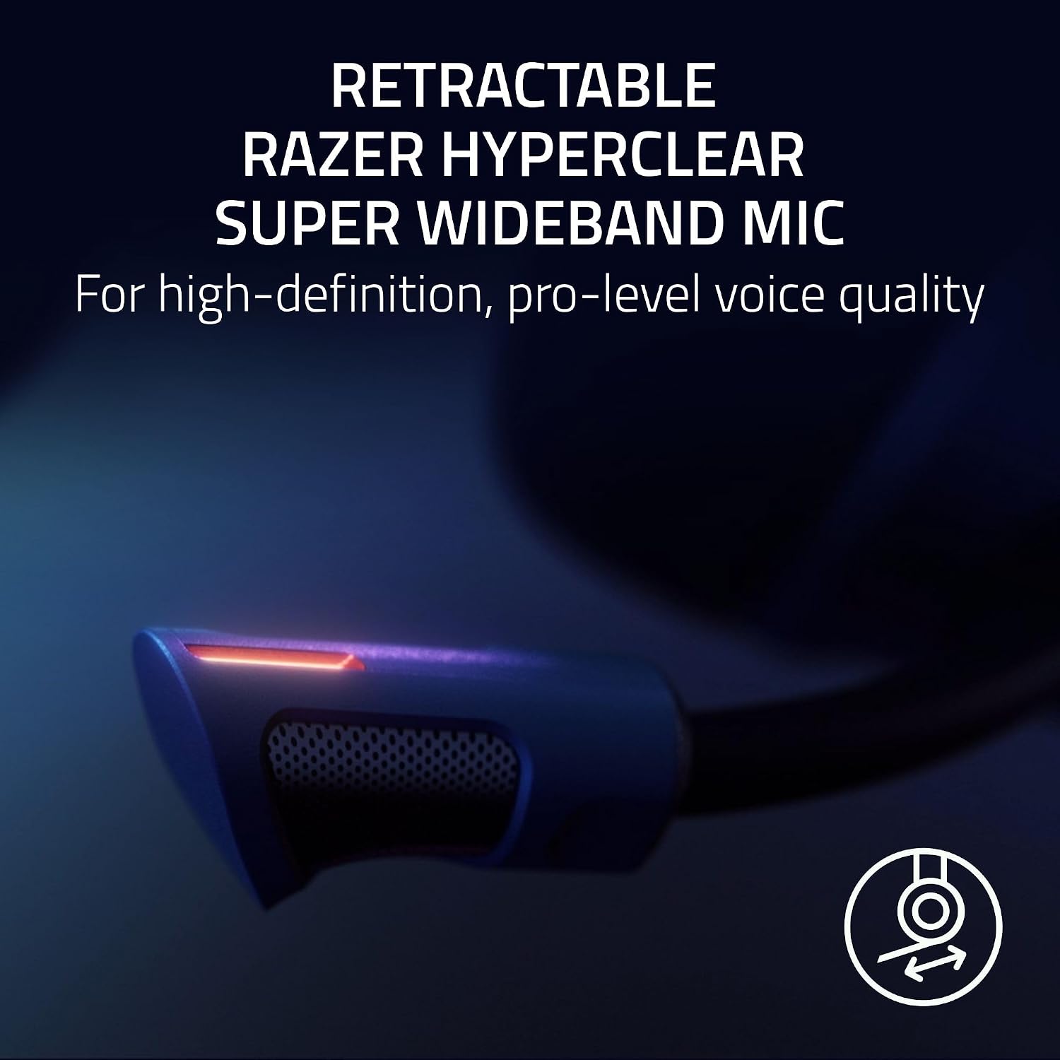 Razer Kraken V4 Pro Wireless Gaming Headset w/OLED Control Hub - Image 7
