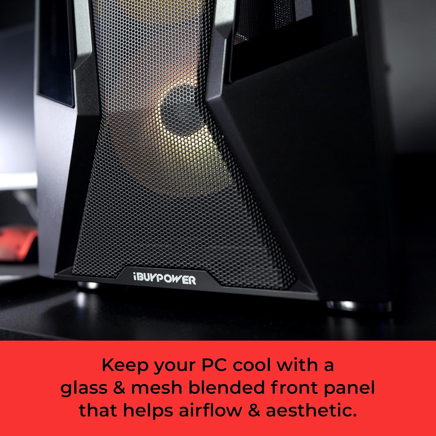 iBUYPOWER Trace Mesh Gaming PC Desktop Computer Intel Core i7 14700F CPU, NVIDIA GeForce RTX 4060 8GB GPU, 32GB DDR5 RGB 5600MHz RAM, 2TB NVMe SSD, Windows 11 Home Advanced,Keyboard,Mouse - TMI7N4601 - Image 4