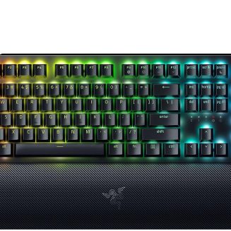 Razer BlackWidow V4 Mechanical Gaming Keyboard, Green Switches