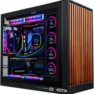 KOTIN Prebuilt Gaming PC RTX 5070 12GB, Ryzen 7 9700X, 32GB DDR5, 1TB SSD