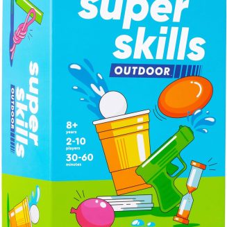 Super Skills Outdoor Games - Summer Backyard Game - Outside Activity for Kids 8-12, Teens and Adults - Fun Water Yard Party for the Whole Family