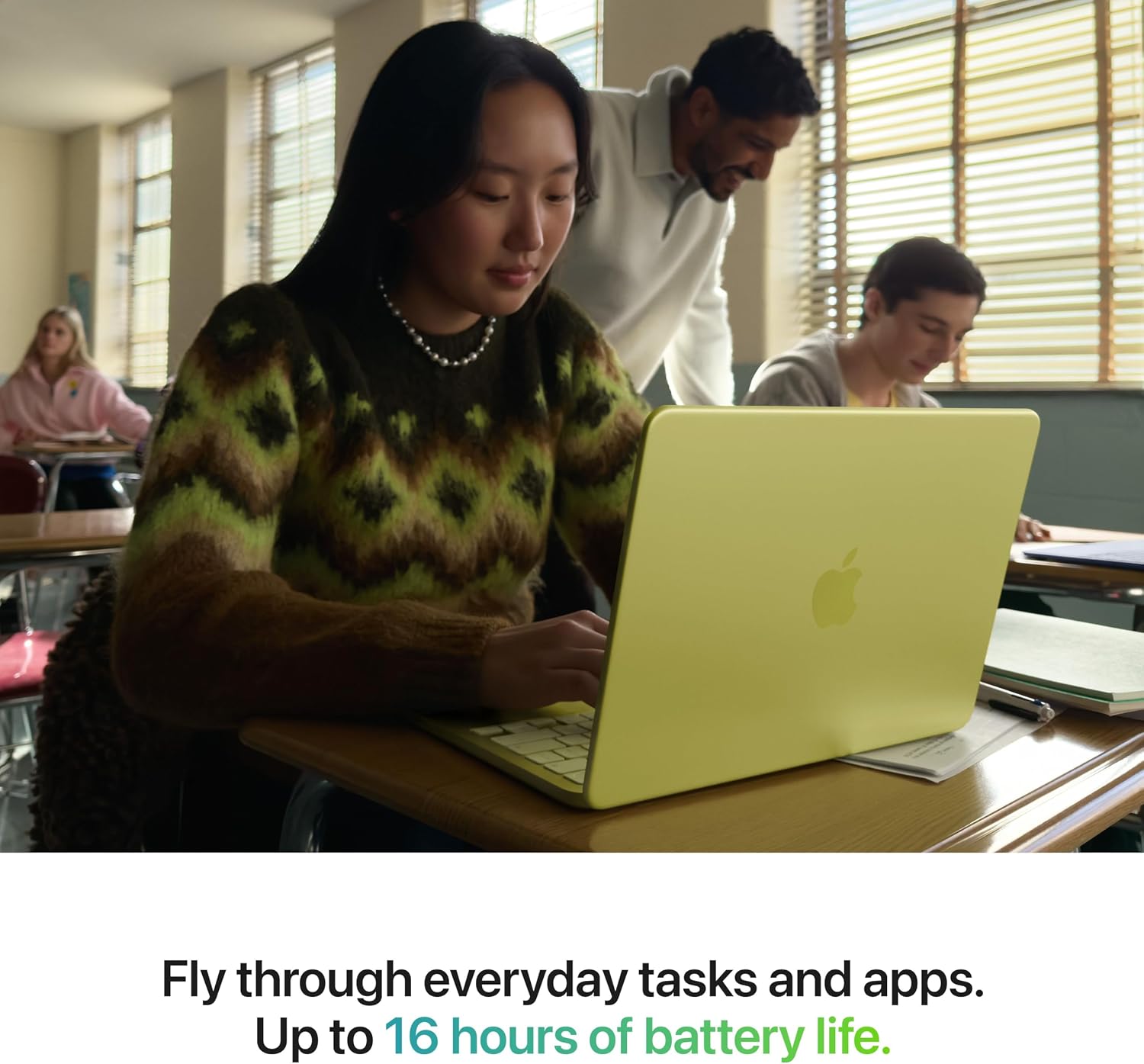 Apple 2026 MacBook Neo 13-inch Laptop with A18 Pro chip: Built for AI and Apple Intelligence, Liquid Retina Display, 8GB Unified Memory, 256GB SSD Storage, 1080p FaceTime HD Camera; Blush - Image 4