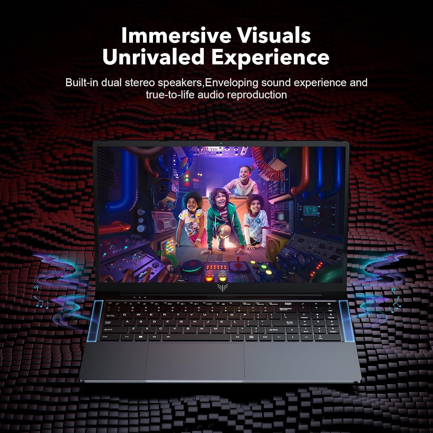 KAIGERR Laptop Computer AMD Ryzen 7 5700U Windows Laptops 15.6-in IPS 16GB DDR4 512GB NVMe SSD Backlit & Numeric Input WiFi 6 HDMI Type-C USB3.2 Windows 11 Webcam 3.5mm Audio Office Laptops - Image 6