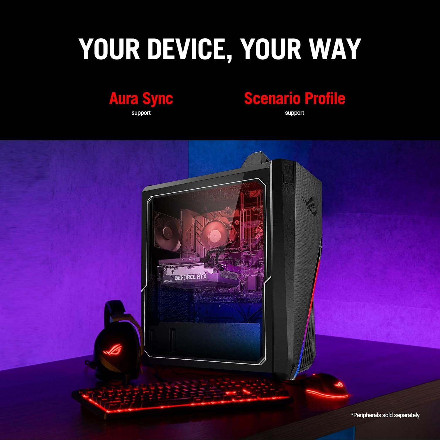 ASUS ROG Strix G15 Gaming Desktop PC, Intel Core i7-12700F, GeForce RTX 3060 12GB, 16GB DDR4 RAM, 1TB PCIe 4.0 SSD, Windows 11 Home, G15CF-AB766 - Image 5