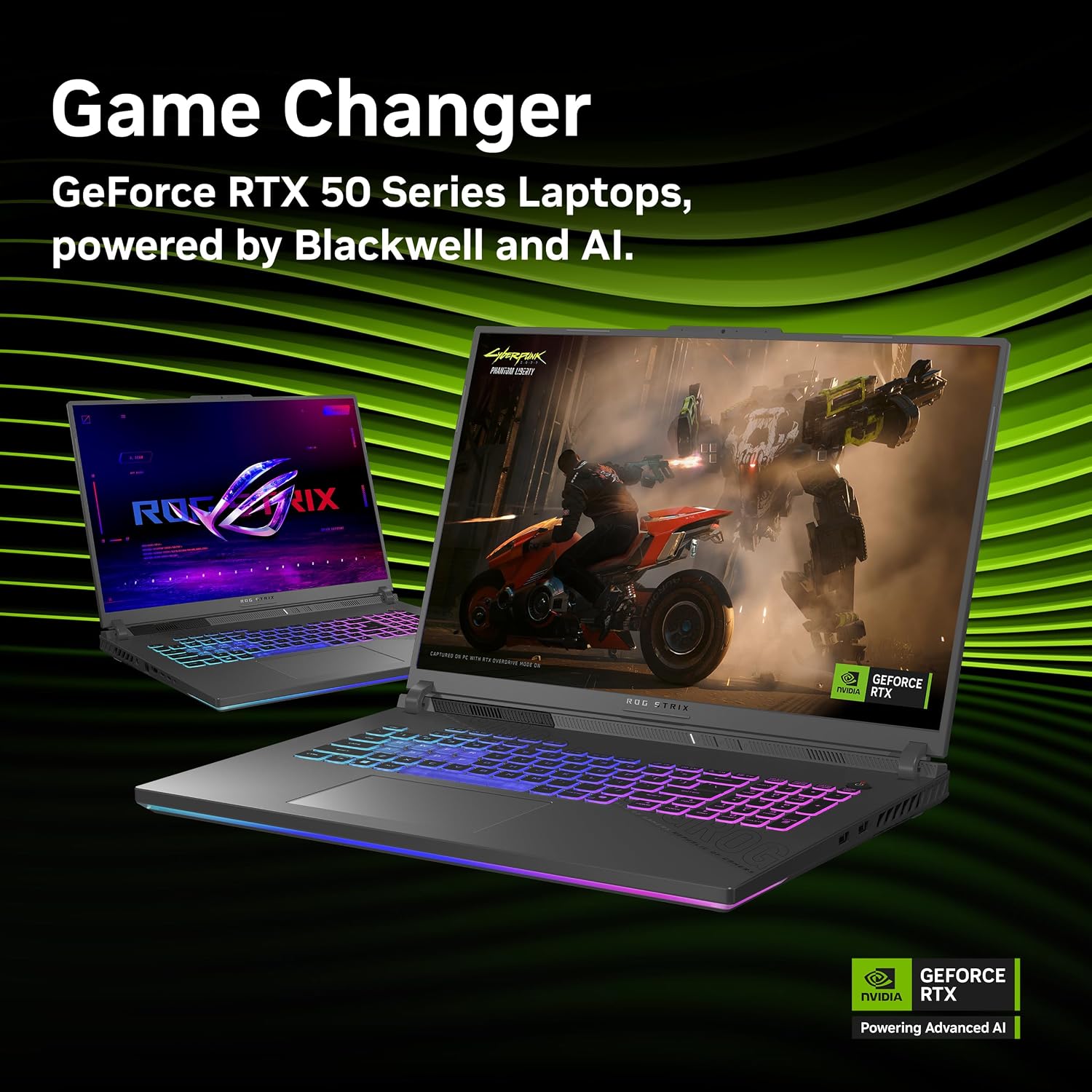 ASUS ROG Strix G18 (2025) Gaming Laptop, 18” ROG FHD+ 16:10 144Hz, NVIDIA® GeForce RTX™ 5050, AMD Ryzen™ 9 8940HX Mobile Processor, 16GB DDR5-5200Mhz, 1TB SSD, Wi-Fi 6E, Wind 11 Home - Image 8