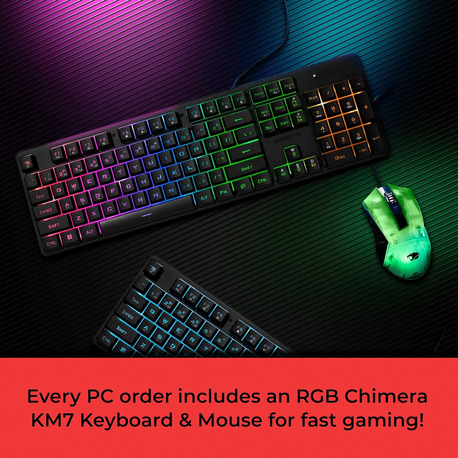 iBUYPOWER Trace Mesh Gaming PC Desktop Computer Intel Core i7 14700F CPU, NVIDIA GeForce RTX 4060 8GB GPU, 32GB DDR5 RGB 5600MHz RAM, 2TB NVMe SSD, Windows 11 Home Advanced,Keyboard,Mouse - TMI7N4601 - Image 7