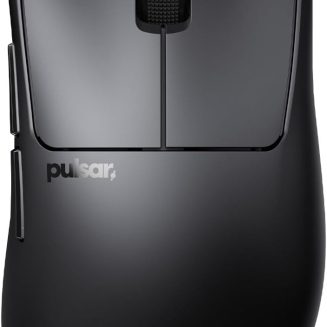 Pulsar Gaming Gears Xlite Crazylight Wireless Gaming Mouse, Mini, Jet Black