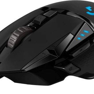 Logitech G502 Hero High Performance Wired Gaming Mouse, Hero 25K Sensor, 25,600 DPI, RGB, Adjustable Weights, 11 Buttons, On-Board Memory, PC/Mac, Pack of 4