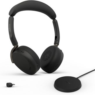 Jabra Evolve3 65 Flex Wireless Bluetooth Headset with Mic, UC, USB-C
