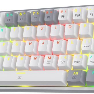 Redragon K617 Wired 60% Compact Hot-Swap RGB Gaming Mechanical Keyboard