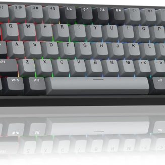 AULA WIN60 HE PRO 60% Mechanical Gaming Keyboard Wired, Magnetic Switch Hot Swappable, Adjustable Actuation Rapid Trigger Mode, 8000Hz Polling Rate, RGB Small Keyboard 60 Percent Compact Design for PC