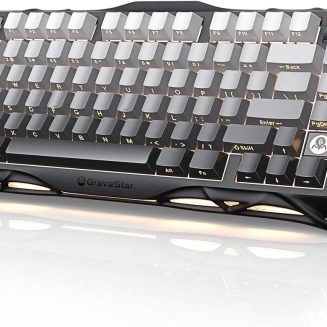 GravaStar Mercury K1 75% Wireless Mechanical Gaming Keyboard RGB Backlit