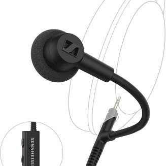 Sennheiser HD 500 BAM, Plug-in Boom Arm Mic for Gaming, Volume Controls