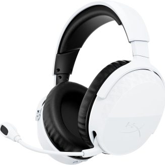 HyperX Cloud Stinger 3 Wireless, Gaming Headset for PC, HyperX Signature Comfort, Adjustable Headband, Wireless, White (2026)