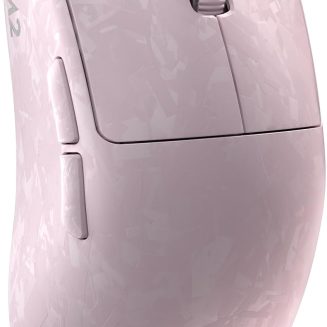 YUNZII M2 Dual 8K Wireless Gaming Mouse, PAW3395, 6-Level DPI(Pink)