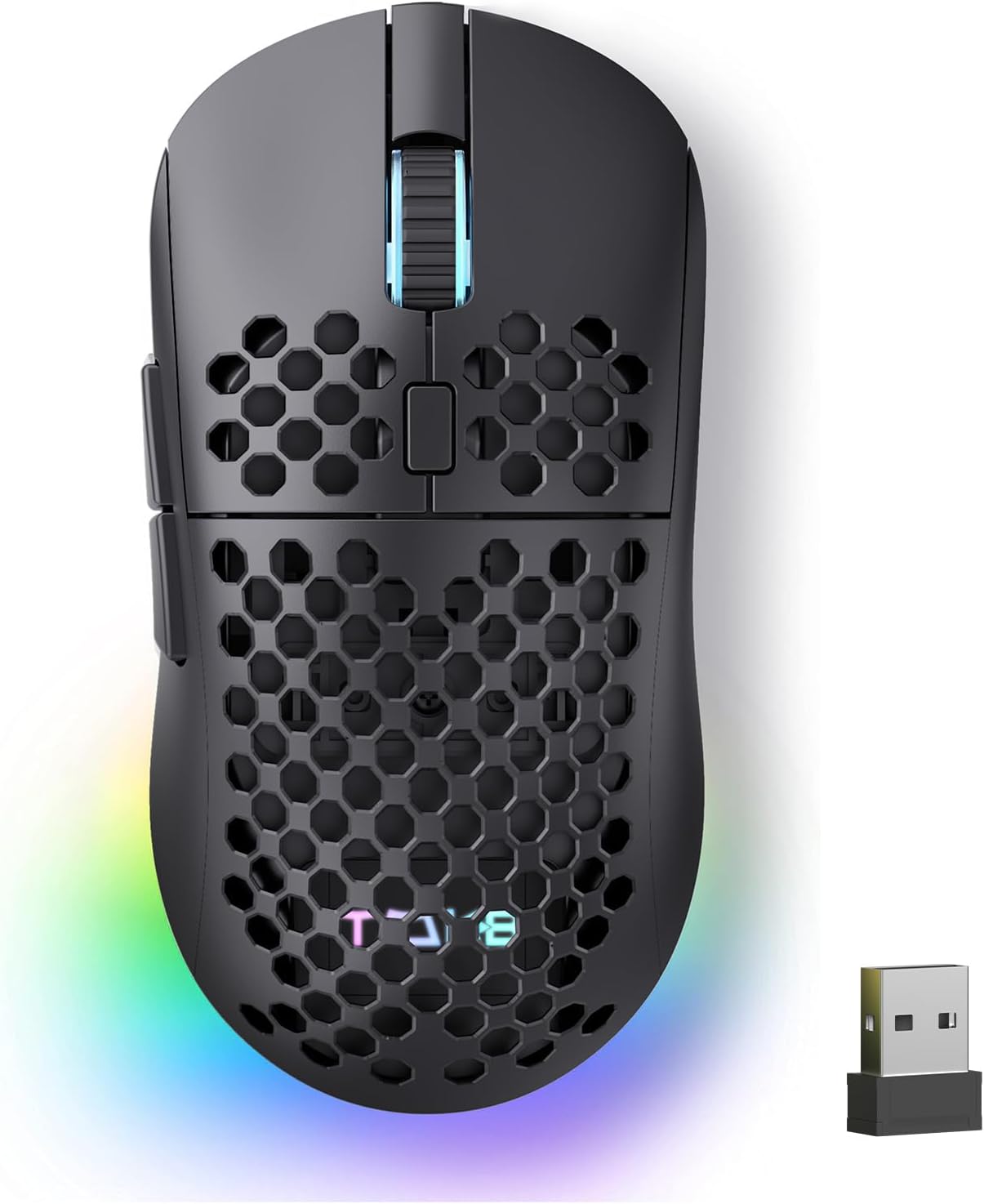 TMKB Falcon M1 Wireless Gaming Mouse, 24000 DPI, 180-Hour Battery, Black TMKB Falcon M1 Wireless Gaming Mouse, 24000 DPI, 180-Hour Battery, Black