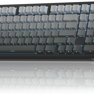 SOLAKAKA KI99 Pro 96% Wireless Mechanical Keyboard, RGB Gaming Keyboard, Hot-Swappable Pre-Lubed Switches, Gasket Structure Creamy Keyboards (Gradient-Black, Non-Silent Version)