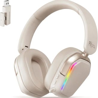 RK ROYAL KLUDGE HG101 Wireless Gaming Headset for PC/PS4/PS5/Switch