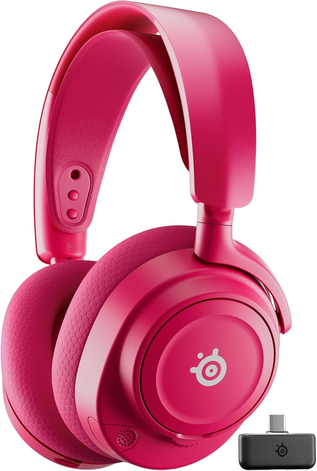 SteelSeries Arctis Nova 7P Wireless Gen 2 Gaming Headset – Real-Time App Control, 50+ HR Play, Neodymium Magnetic Drivers, Mix 2.4GHz/Bluetooth, PS5, PS4, PC, Switch 1/2, Mobile – Magenta SteelSeries Arctis Nova 7P Wireless Gen 2 Gaming Headset – Real-Time App Control, 50+ HR Play, Neodymium Magnetic Drivers, Mix 2.4GHz/Bluetooth, PS5, PS4, PC, Switch 1/2, Mobile – Magenta