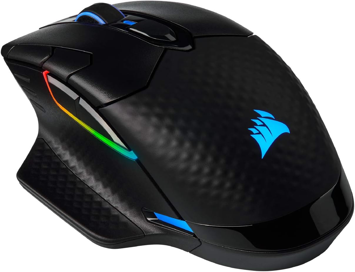 Corsair Dark CORE RGB PRO Wireless/Wired FPS MOBA PC Gaming Mouse – Black Corsair Dark CORE RGB PRO Wireless/Wired FPS MOBA PC Gaming Mouse – Black