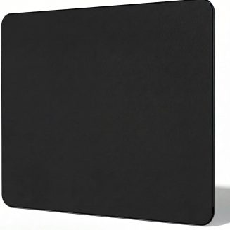 Tempered Glass Gaming Mousepad, 13×16 inch Black Tempered Glass Mousepad, Professional Esport MousePads, Durable Mouse Mat, Smooth Surface