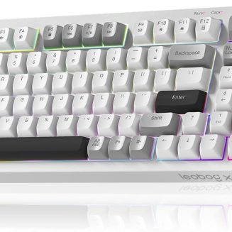 LEOBOG x Aula Wireless Keyboard 98 Keys Membrane Computer Keyboards