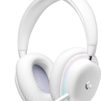 Logitech G735 Wireless Gaming Headset Customizable LIGHTSYNC – White Mist