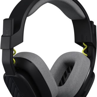 Astro A10 Gaming Headset Gen 2 Wired Headset – Over-Ear Gaming Headphones with flip-to-Mute Microphone, 32 mm Drivers, PlayStation 5, PlayStation 4, Nintendo Switch, PC, Mac – Black – Bulk Packaging