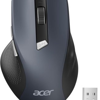 Acer Wireless Mouse for Laptop, 2.4GHz Computer Mouse 3 Adjustable 1600 DPI