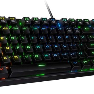 Redragon K582 Wired RGB Mechanical Gaming Keyboard, 104-Key Standard Layout