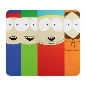 SteelSeries QcK Cloth Gaming Mouse Pad – Exclusive Micro-Woven Surface – Optimized For Gaming Sensors – Maximum Control – Size L – South Park 4 Boys Edition