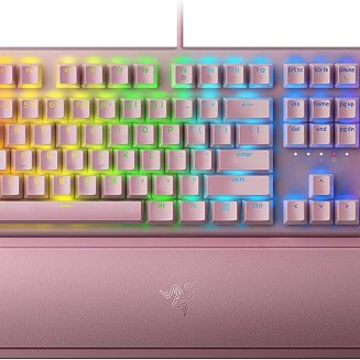 Razer BlackWidow V3 Mechanical Gaming Keyboard, Green Mechanical, Quartz