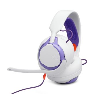 JBL Quantum 250 Wired Gaming Headset Spatial Sound Mic – White