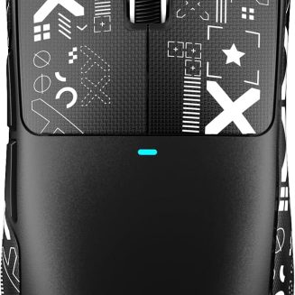 ATTACK SHARK X11SE Wireless Gaming Mouse, 59g Lightweight, Black&Tape