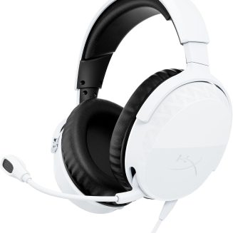HyperX Cloud Stinger 3 Wired, Gaming Headset for PC, HyperX Signature Comfort, Adjustable Headband, Wired, White (2026)