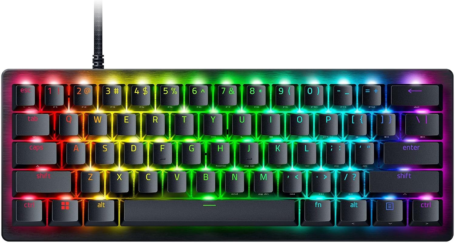 Razer Huntsman V3 Pro Mini 60% Esports Gaming Keyboard, Black