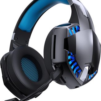 Oraolo Mission 300 Wireless Gaming Headset, 2.4GHz/Bluetooth Headphones, Low Latency, Stereo, Audio Location Recognition, 48H Battery Life, Suitable for PS5, PC, PS4 and Other Gaming Devices