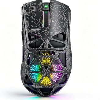 G11 Lightweight Wireless Gaming Mouse for FPS & Competitive Gaming, Tri-Mode Bluetooth 5.1/2.4GHz/USB-C, 22000 DPI RGB Mouse with Programmable Buttons for PC, Laptop & Mac