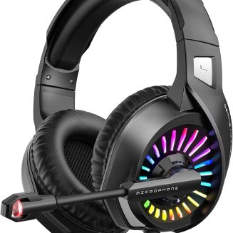 ZIUMIER Wired Gaming Headset for PC, PS5, PS4, Xbox Series X|S