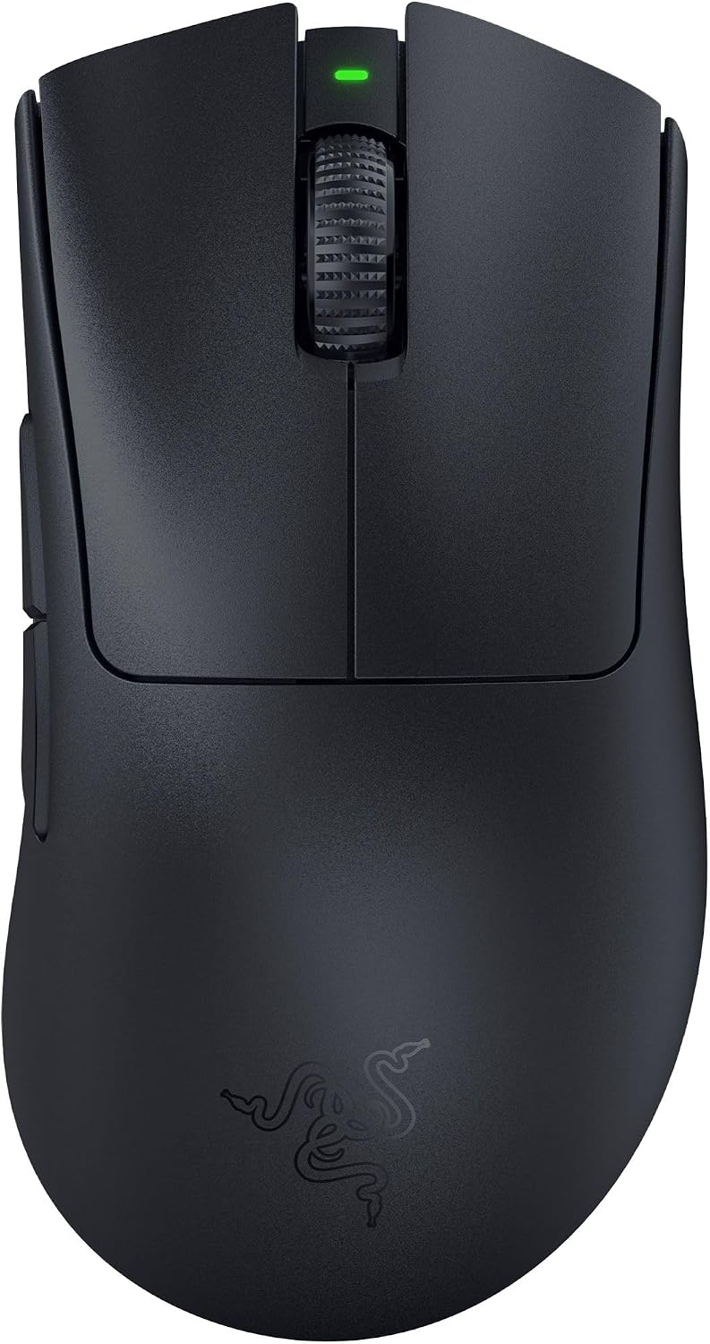 Razer DeathAdder V3 Pro Wireless Gaming Mouse, 63g, 90 Hr Battery, Black Razer DeathAdder V3 Pro Wireless Gaming Mouse, 63g, 90 Hr Battery, Black