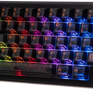 EPOMAKER TH65 Wireless Mechanical Gaming Keyboard with Knob & 8000mAh