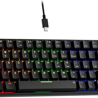 Newmen GM682 Wired Mechanical Keyboard,60% Percent Gaming Keyboard
