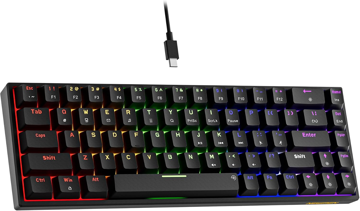 Newmen GM682 Wired Mechanical Keyboard,60% Percent Gaming Keyboard Newmen GM682 Wired Mechanical Keyboard,60% Percent Gaming Keyboard