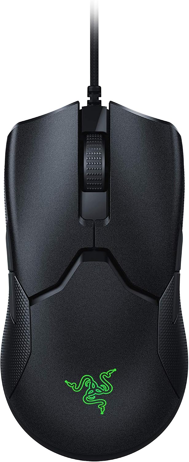 Razer Viper 8K Hz – Ambidextrous E-Sport Gaming Mouse with 8,000 Hz HyperPolling Technology (Optical Focus + Sensor with 20K DPI, Optical Mouse switches, 71g Light) – Black