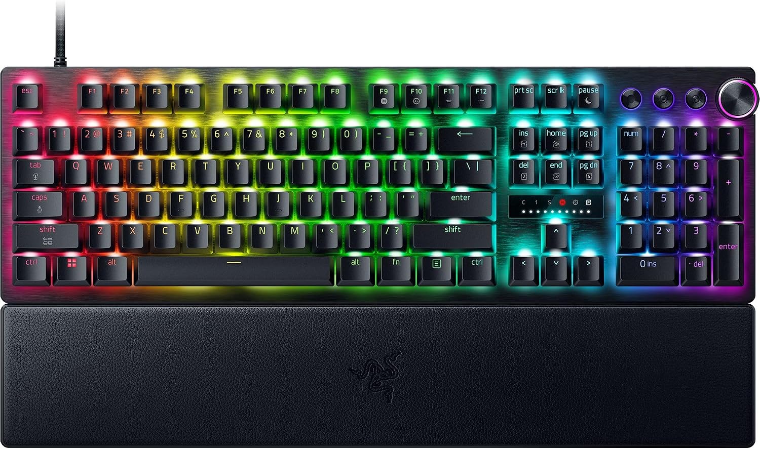 Razer Huntsman V3 Pro 8KHz Esports Gaming Keyboard, Analog Optical, Black Razer Huntsman V3 Pro 8KHz Esports Gaming Keyboard, Analog Optical, Black
