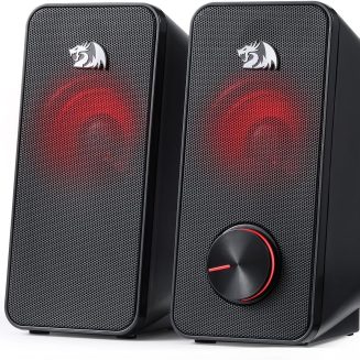 Redragon GS500 PC Gaming Speakers 2.0 Channel Stereo Enhanced Sound